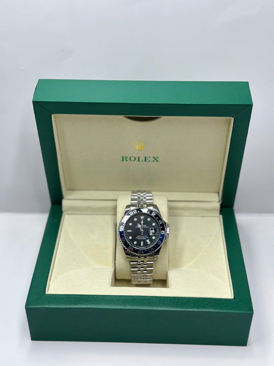 Rolex GMT With Silver Jubilee Chain
