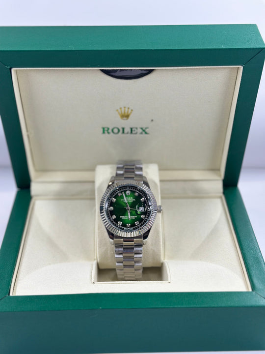 Rolex Date Just Green Dial