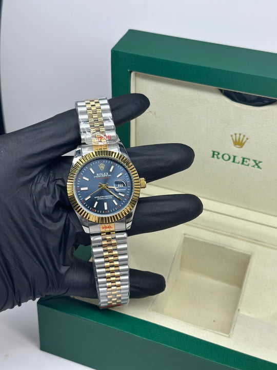 Rolex Date Just Light Blue.Master Quality