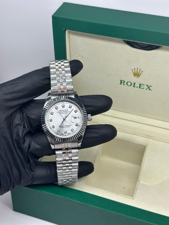 Rolex Date Just Silver Jubilee chain. Master Quality