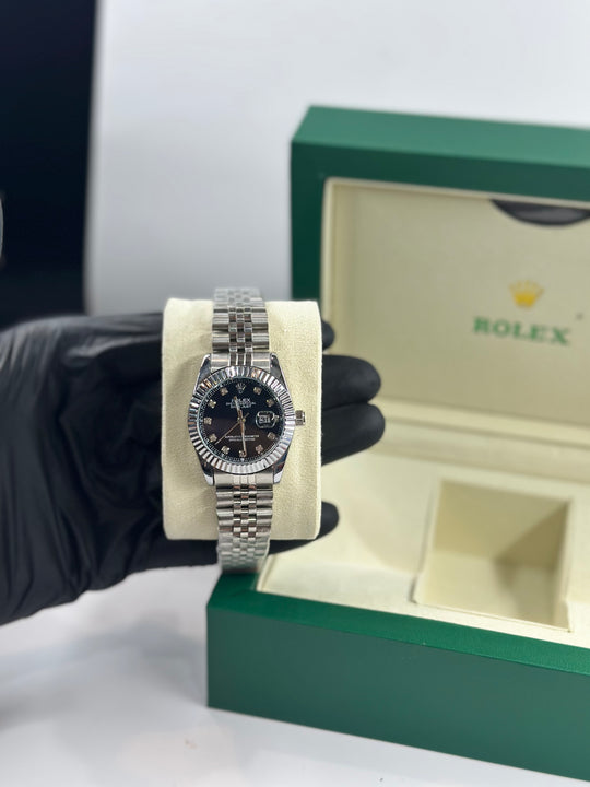 Rolex Ladies Black Dial