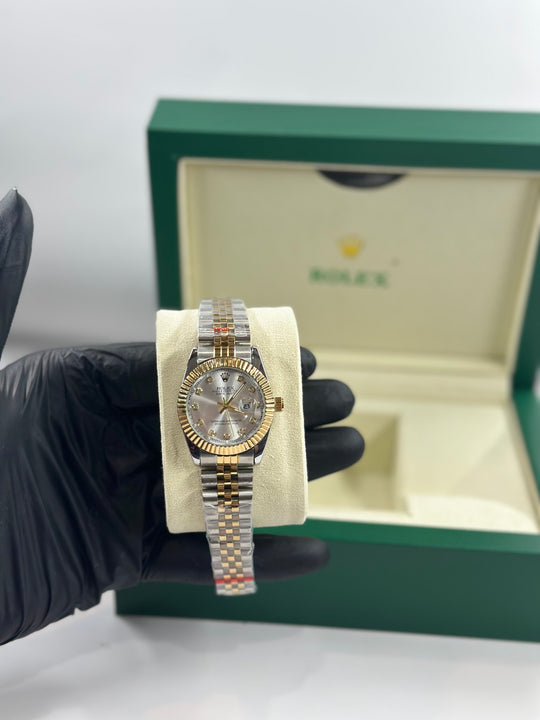 Rolex Ladies Silver Twotone