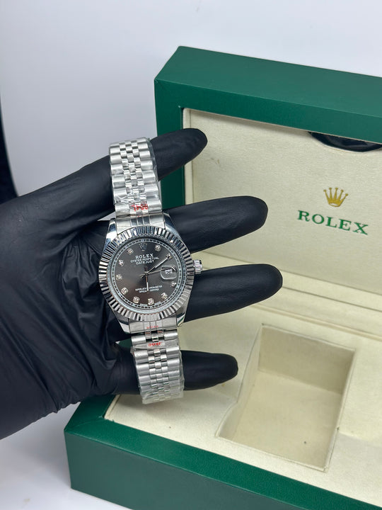 Rolex Date Just Black. Master Quality