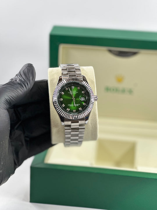 Rolex Date Just Green Dial