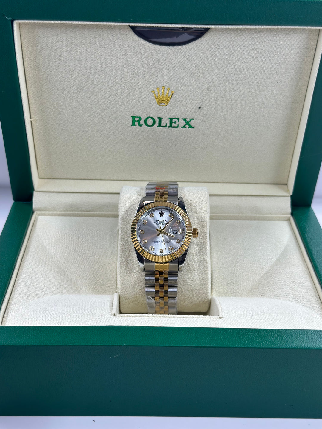 Rolex Ladies Silver Twotone