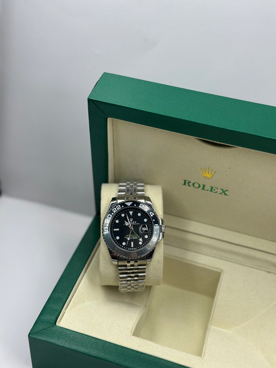 Rolex GMT With Silver Jubilee Chain