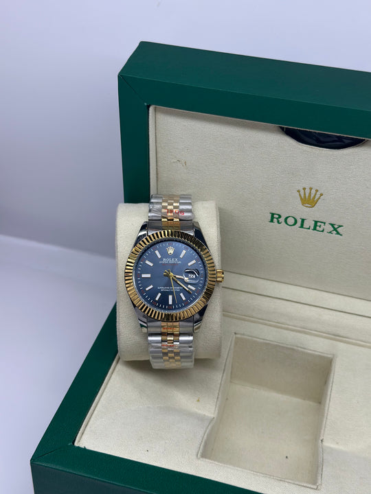 Rolex Date Just Light Blue.Master Quality