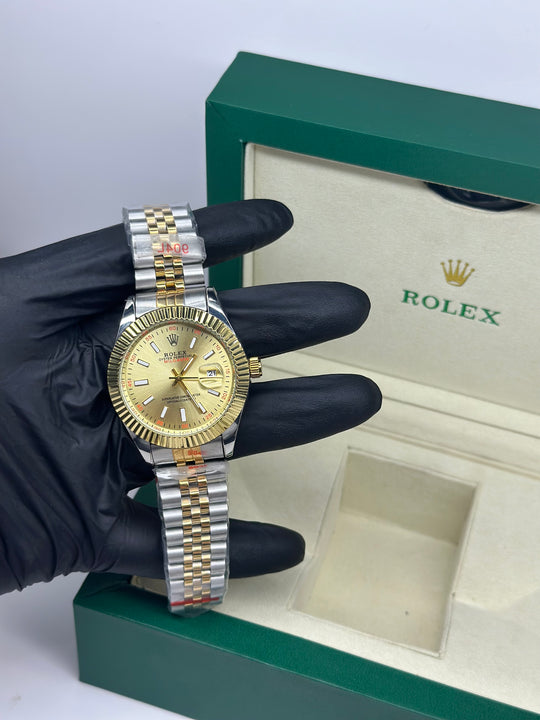 Rolex Date Just Golden Jubilee Chain. Master Quality