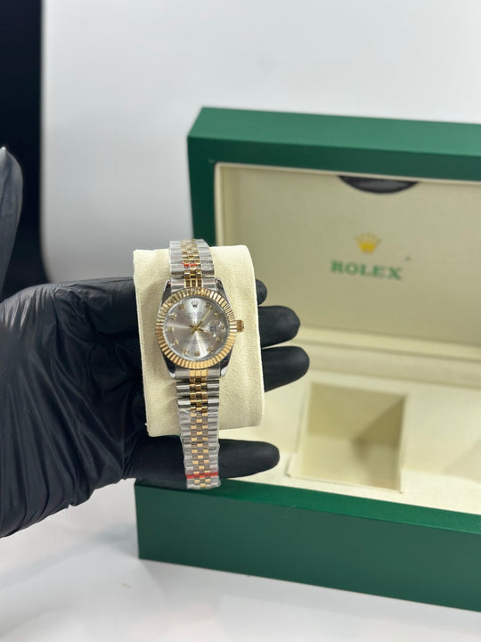 Rolex Ladies Silver Twotone