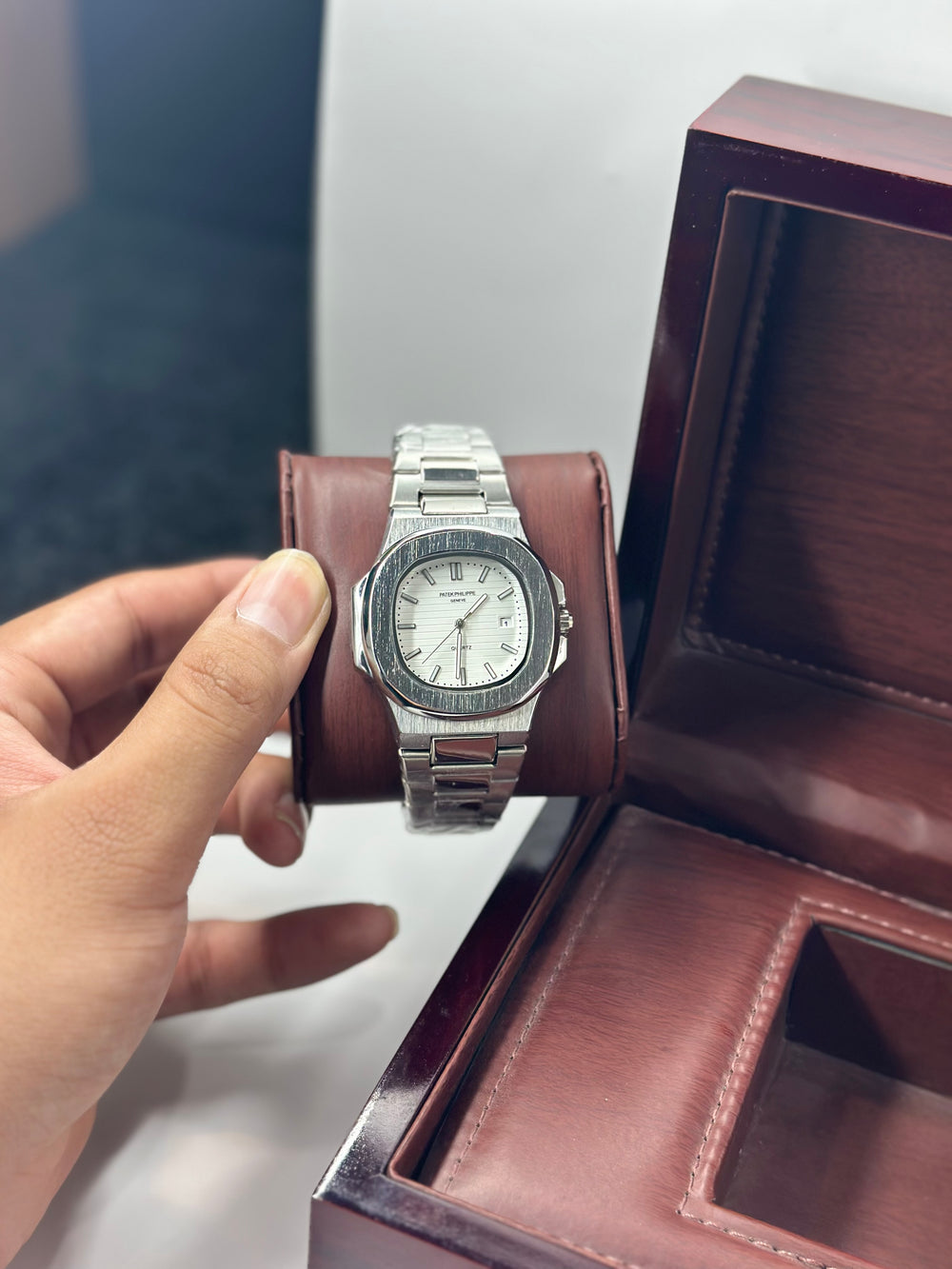 Patek Phillipe White Dial (Small)