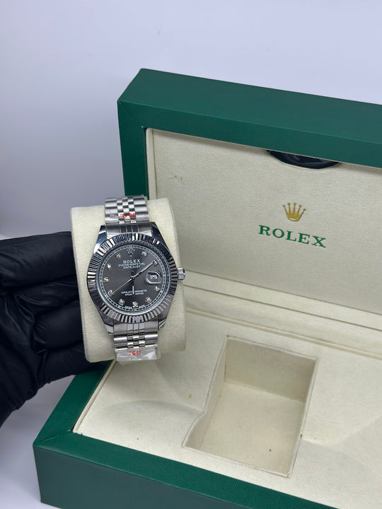 Rolex Date Just Black. Master Quality