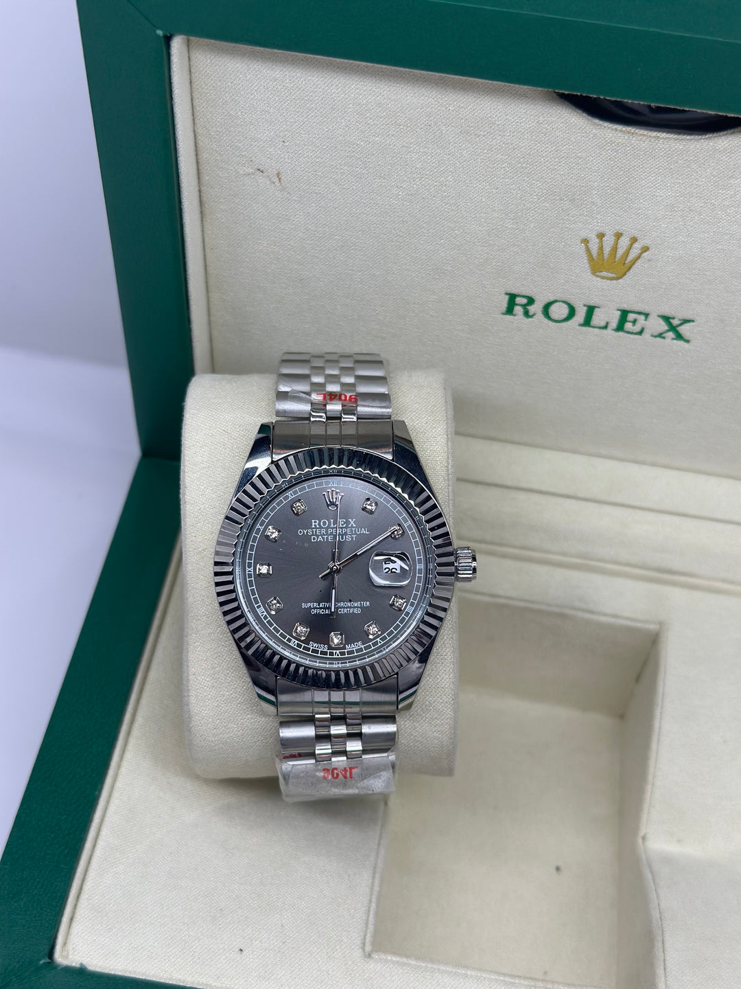Rolex Date Just Black. Master Quality