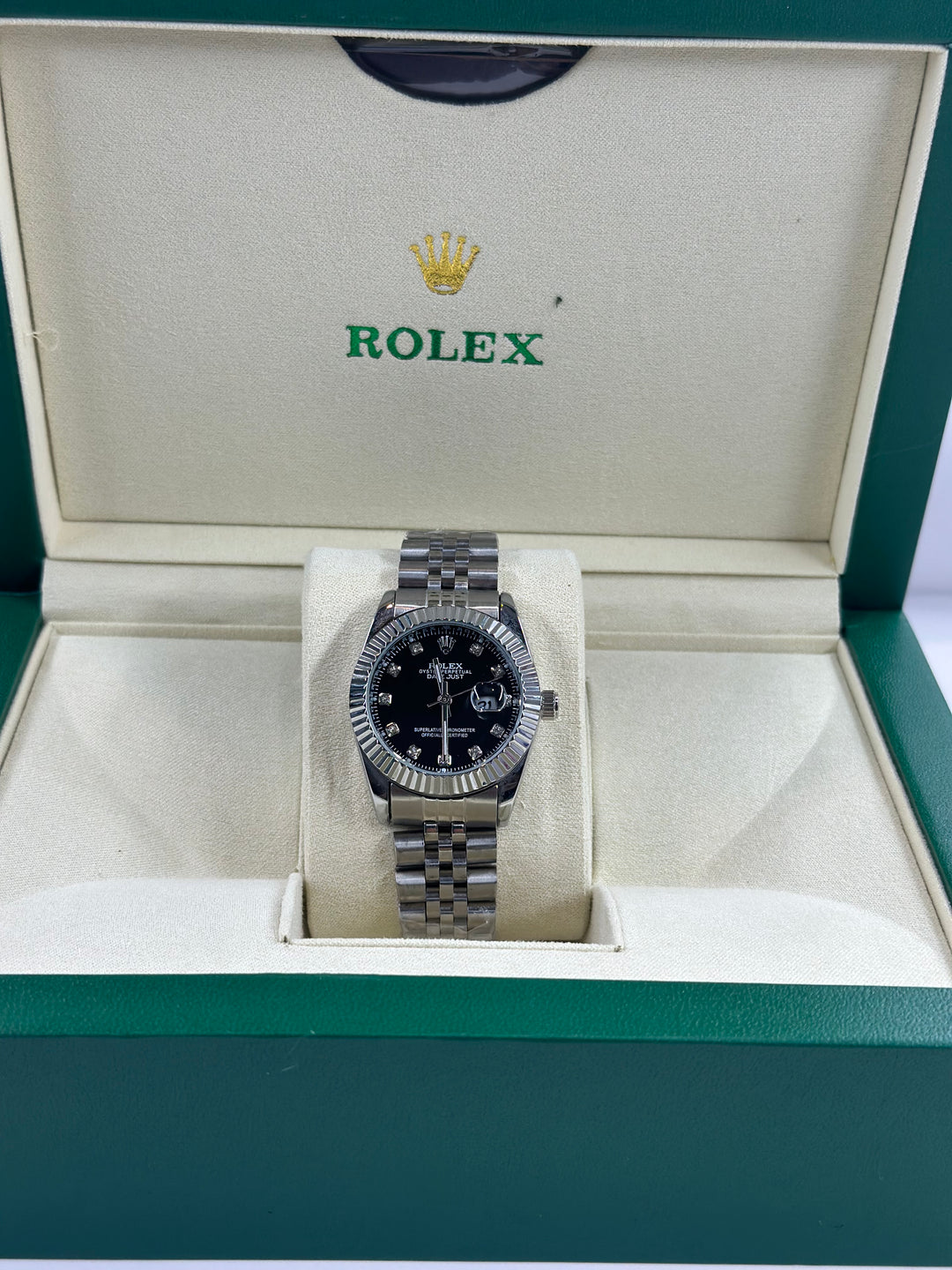 Rolex Ladies Black Dial
