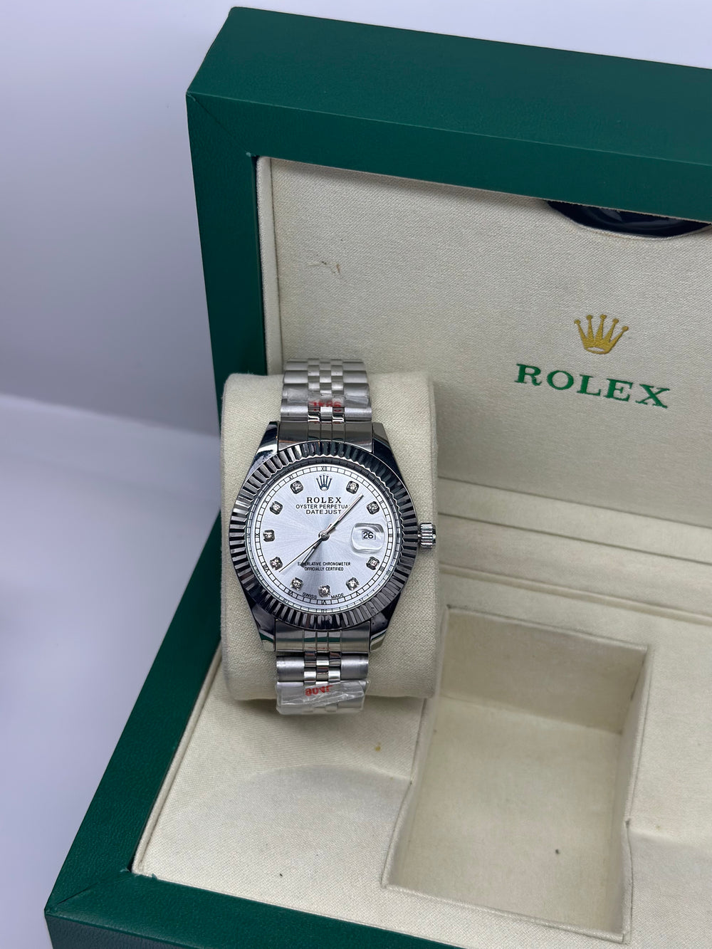 Rolex Date Just Silver Jubilee chain. Master Quality