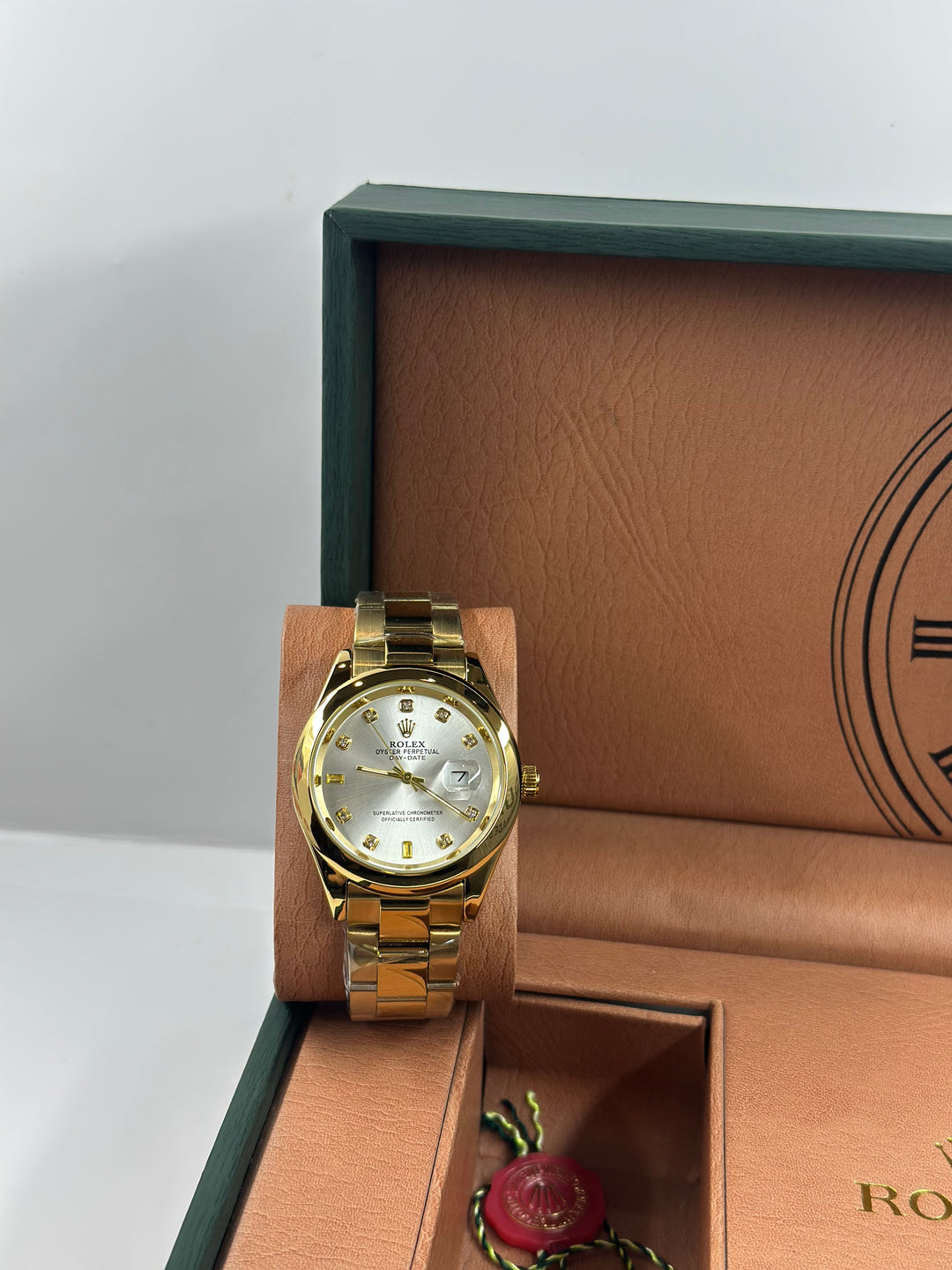 Rolex Date Just Golden