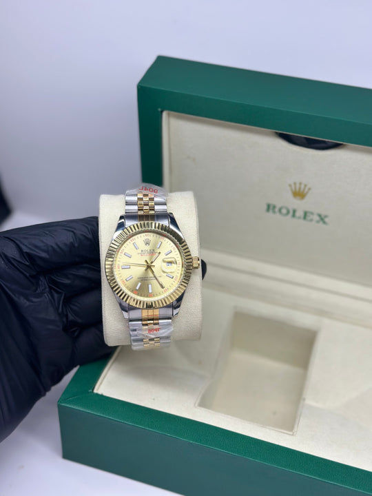 Rolex Date Just Golden Jubilee Chain. Master Quality