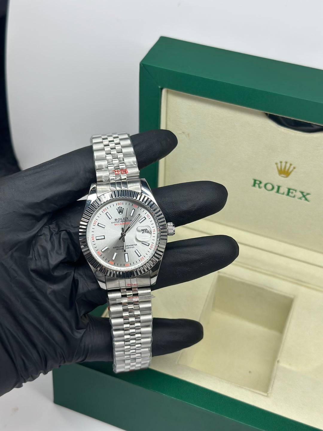 Rolex Date Just Silver Master Quality